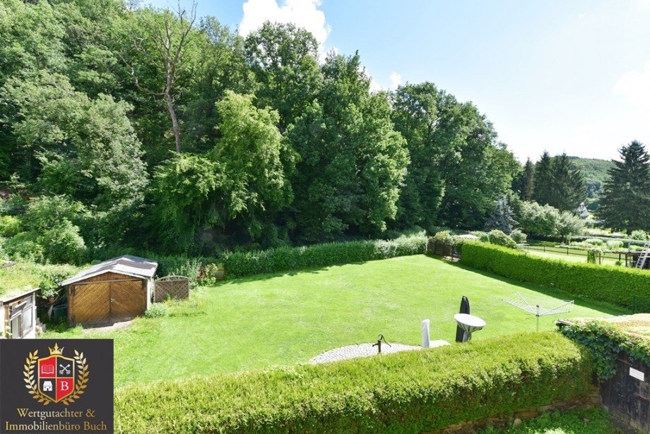 Der Blick aus der K�che Wohnung Wilkau-Ha�lau