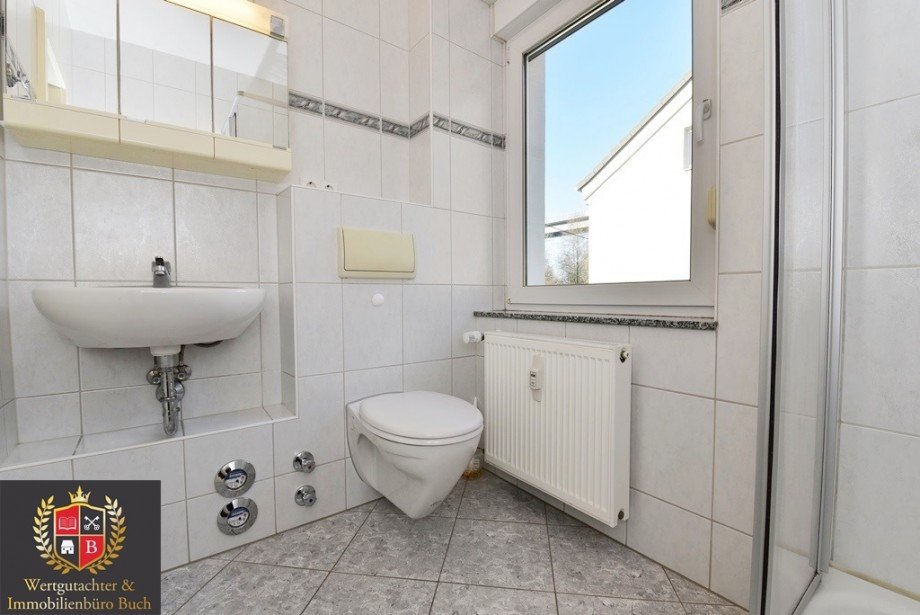 Das Tageslichtbad mit Dusche Wohnung Wilkau-Ha�lau